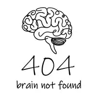 404 Brain Not Found - design