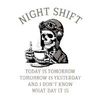 Night Shift Life - design