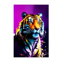 Abstract Tiger - design