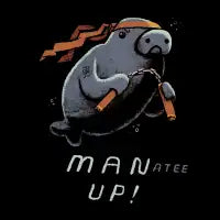 Manatee up - design