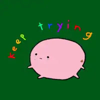 keep trying - design