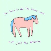 Ketamine Horse - design