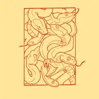 Entangled serpents - design