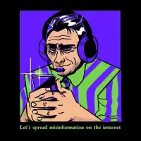 Let's spread misinformation! - design