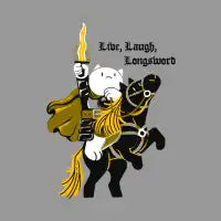 Live, laugh, Longsword - design