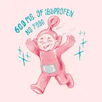 Powered by Ibuprofen - design