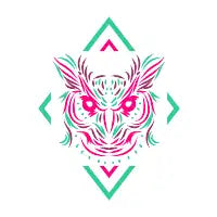 Art owl - design