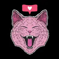 Cat love - design