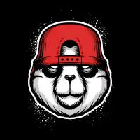 Cool panda - design