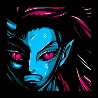 Nezuko Angry - design