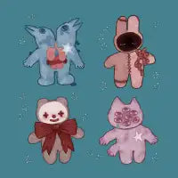 four friends - design