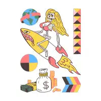Rocket Babe T-Shirt - design