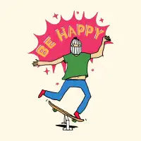 be happy - design