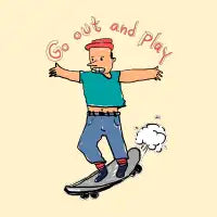go out and play - design