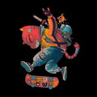 Atomik 9 kickflip - design