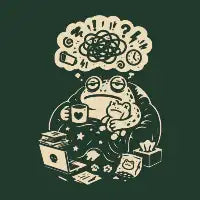 Emotionally Frog Supported - design