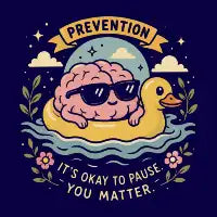 Take a Float for your safer Brain T-Shirt - design