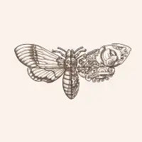death head moth sci-fi - design