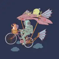 Fly with aquanaut - design
