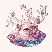 Reindeer mountain - design