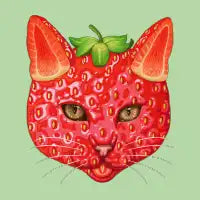 Strawberry cat - design