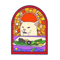 Vegan cat - design