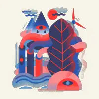 Abstract eco mood - design