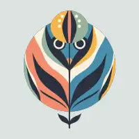 Bauhaus animal flower - design