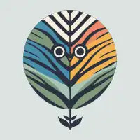 Bauhaus flower animal - design