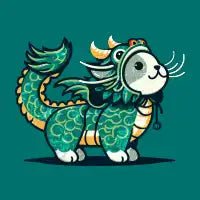 Cat in a dragon costume - design
