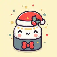 Christmas sushi T-Shirt - design