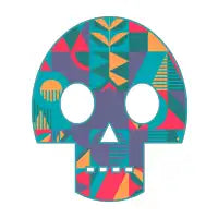 Geometric Abstract Skull - design