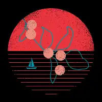Juicy sunset - design