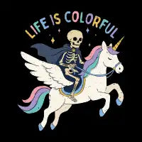 Life is colorful - design