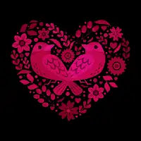 Magenta love T-Shirt - design