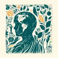 Man and nature - design