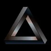 Optical illusion-metal - design