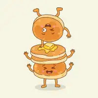 Pancake acrobatics - design