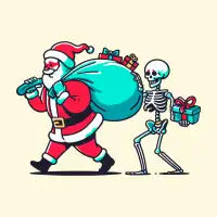 Santa Claus and helper-2 - design