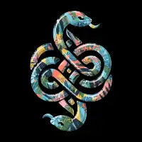 Snake Celtic Knot - design
