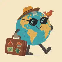 Travel Around the World - design