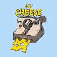 Cheesy Polaroid - design