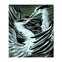 dancing birds - design