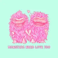monsters need love too, A tribute to The Critters - design