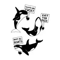 Orca Uprising Protest - design
