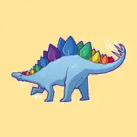 Stegosaurus Pride - design