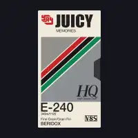 Juicy Memories VHS - design