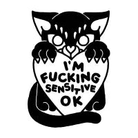 Sensitive (Black) - design