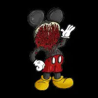 Gore Face Mickey - design