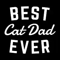 Best Cat Dad Ever T-Shirt - design